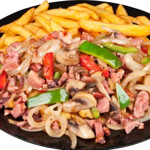 Frites boerenkip