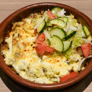 Kapsalon döner kebab lamsvlees