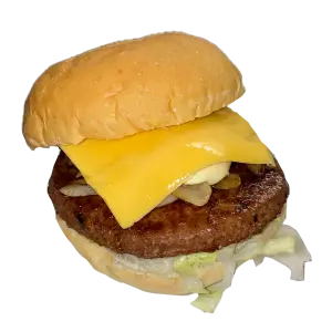 Vega cheeseburger