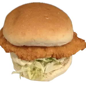 Halal chickenburger