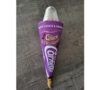 Cornetto Glace à l’italienne Cookie & Chocolat
