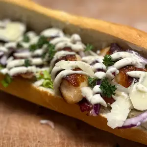 Broodje chicken caesar