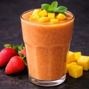 Strawberry mango smoothie 400ml