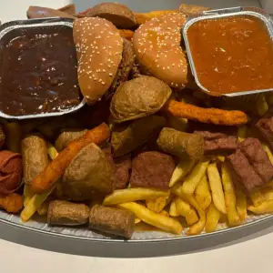 Mega corona bubbel schotel