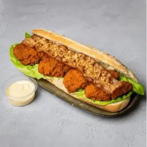 Broodje crispy chicken deluxe