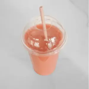 Smoothie aardbei en banaan
