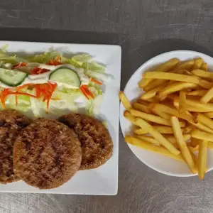 Hamburger schotel mini schotel