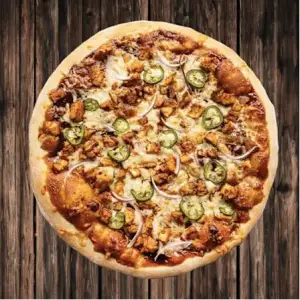 Pizza BBQ chicken 100% Halal