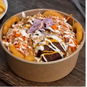 Loaded fries berenhap 100% Halal