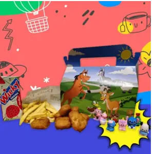 Happy meal met nuggets 100% Halal