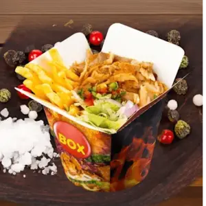 Döner box met friet 100% Halal