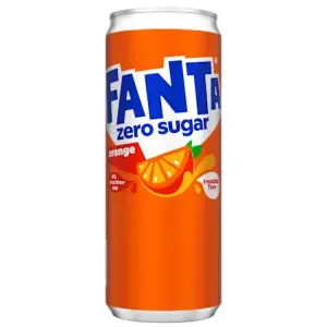 Fanta Orange No Sugar 330ml