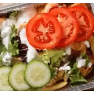 Kapsalon kalfsdöner groot 850cc