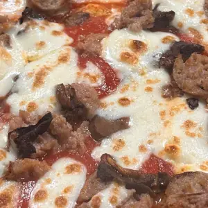 Glutenvrije pizza boscaiola