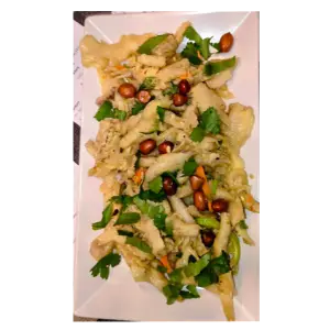 Chicken feet salad / 傣族舂鸡爪