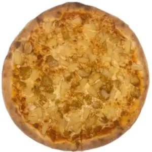 Pizza pollo Hawaï
