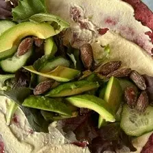 Vegan Hummus Wrap