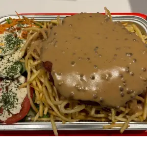 Snitzel schotel