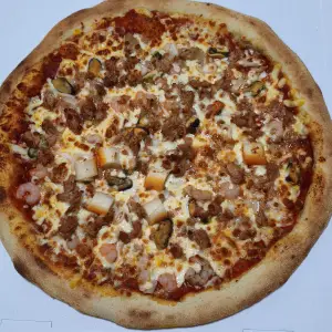 Pizza seafood