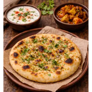 Masala Onion Kulcha