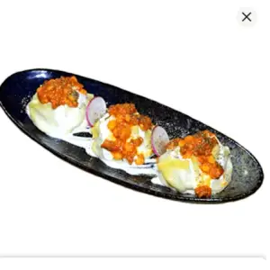 Gestoomde mantu