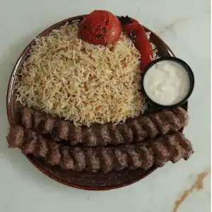 Afghaanse shami kebab