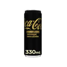 COCA COLA ZERO CAFFEINE, ZERO SUGAR, ZERO CALORIE