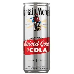 Captain Morgan Spiced Gold & Cola 250ml