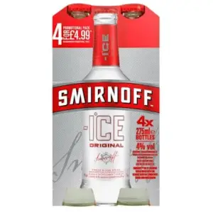 Smirnoff Lemon Mixed Vodka 250ml