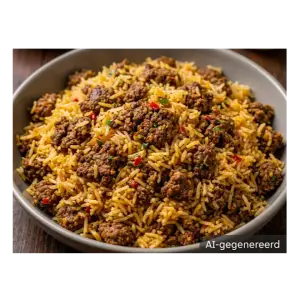 Spicy Keema Biryani