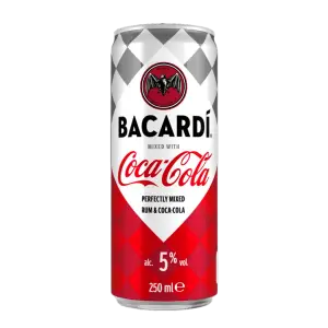 Bacardi & cola (blikje 33cl)