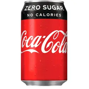 Coca-Cola Zero Sugar Coke Soft drink 330ml