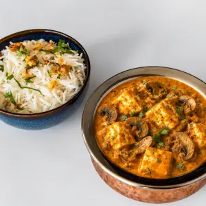 Paneer Mushroom Handi