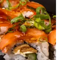 Gerookte zalm maki (8)
