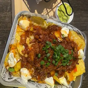 Nacho's pulled chicken