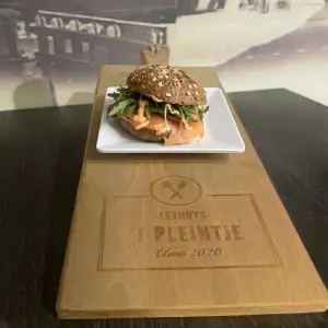 Broodje gerookte zalm