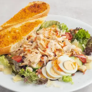 Grilled Chicken Caesar Spicy Salad
