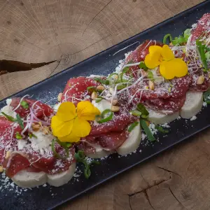 CARPACCIO CROSTINI'S (4 stuks)