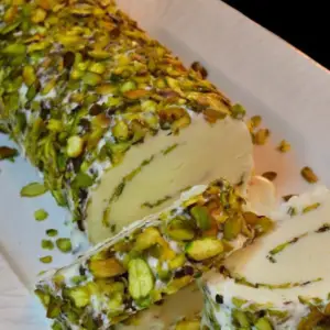Arabic ice cream  with pistachio p.p
