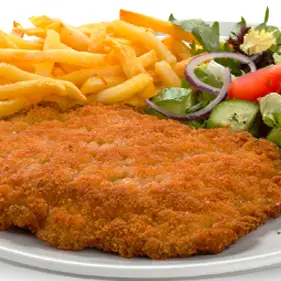 Schnitzel menu