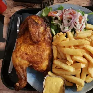 Halve Haan menu