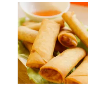 Mini loempia's vega (8pc)