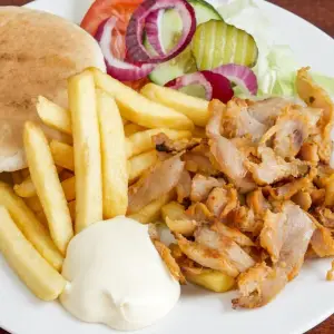 Kipdoner schotel