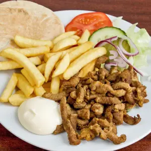 Shoarma schotel